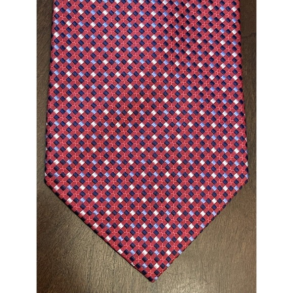 Alexander Julian Other - Alexander Julian Colours Hand Made Red Blue Silk Men’s Neck Tie Made In China